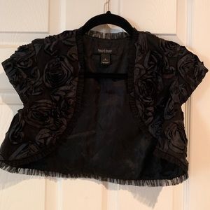 Floral bolero